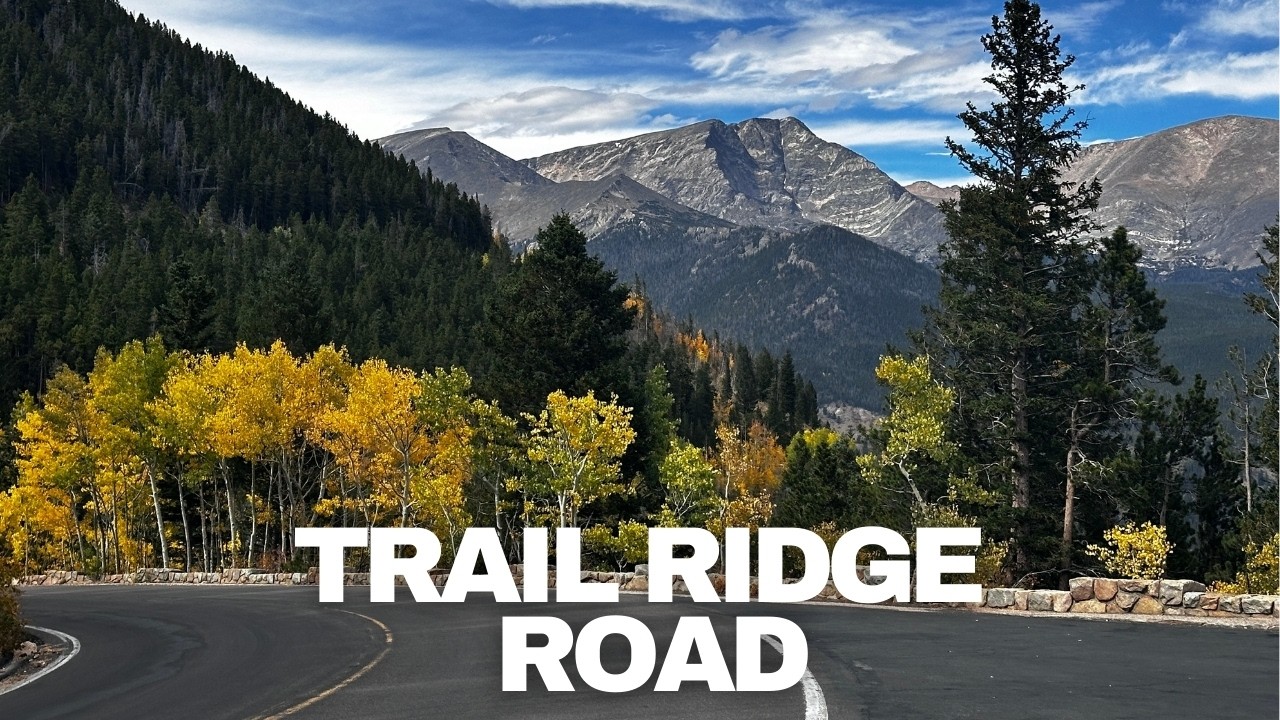 Trail Ridge Road Scenic Drive 🏔️ | Wildlife & Epic Views in Rocky Mountain National Park 🚗🦌
