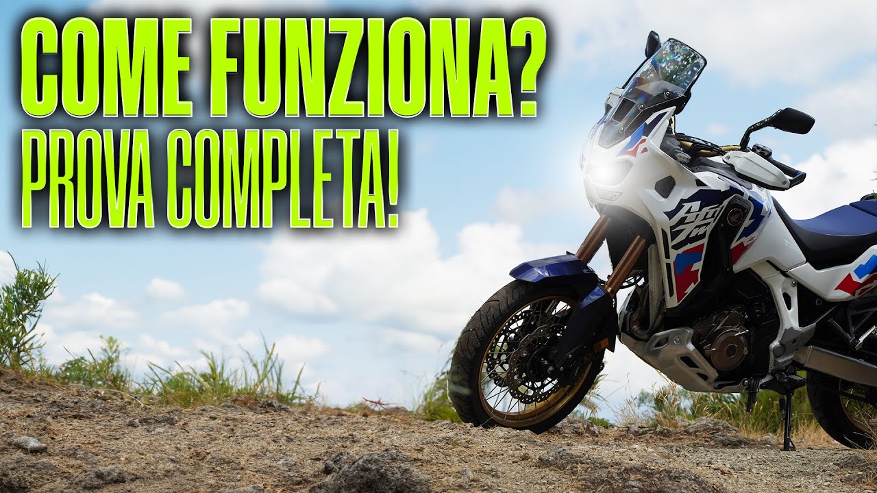 Africa Twin  Adventure Sport 2025 DCT &ndash; Test Ride + Strumentazione Dettagliata