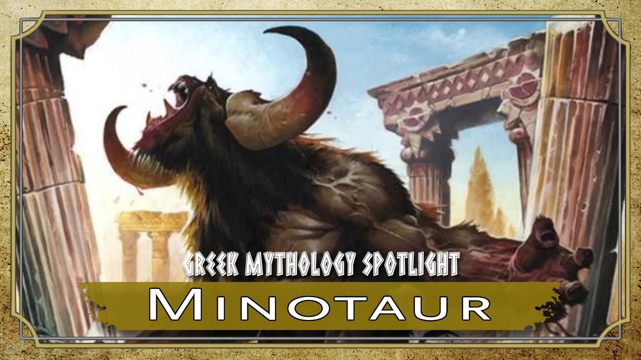 Monsters of Greek Mythology | Theseus VS the Minotaur Explained