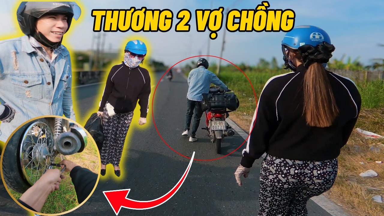 Thương... Không có anh em cũng không biết làm sao đi mãi không thấy chổ sửa xe