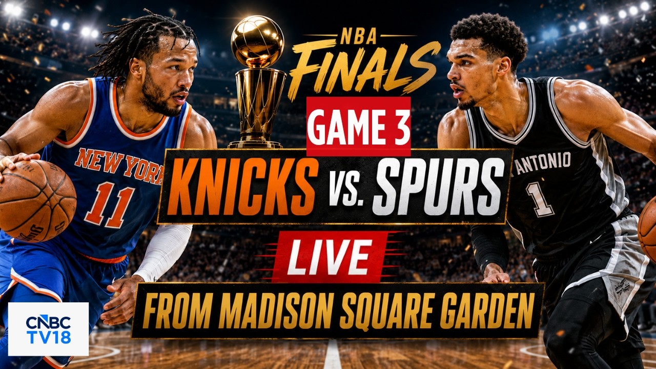 🔴NBA Finals 2026 LIVE: New York Knicks vs San Antonio Spurs Match at Madison Square Garden | N18G