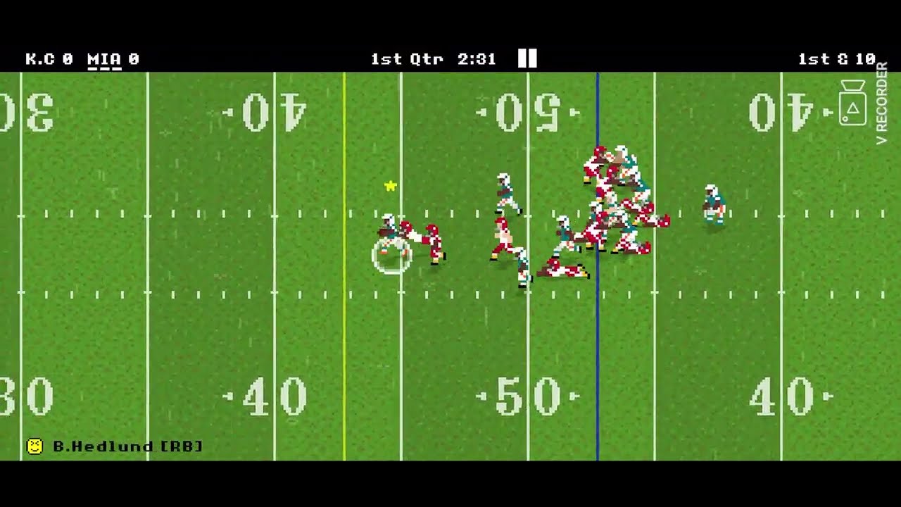 R.B. Miami Dolphins🐬 Series: 4 TDs and 223 YDs vs Kansas City 