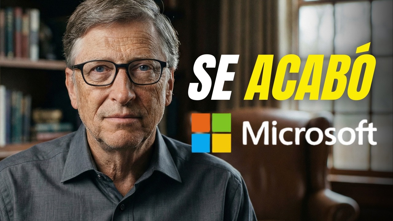 Bill Gates VENDE el 65% de MICROSOFT ¿Es Hora de Vender las Acciones?