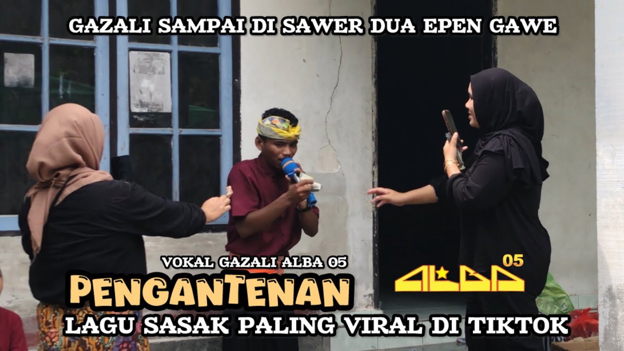 Lagu sasak Pengantenan || lagu sasak viral di TikTok vokal gazali Alba 05 terbaru