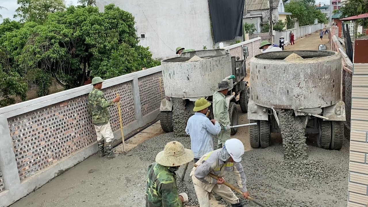 concrete road construction technology with machines you have never seen