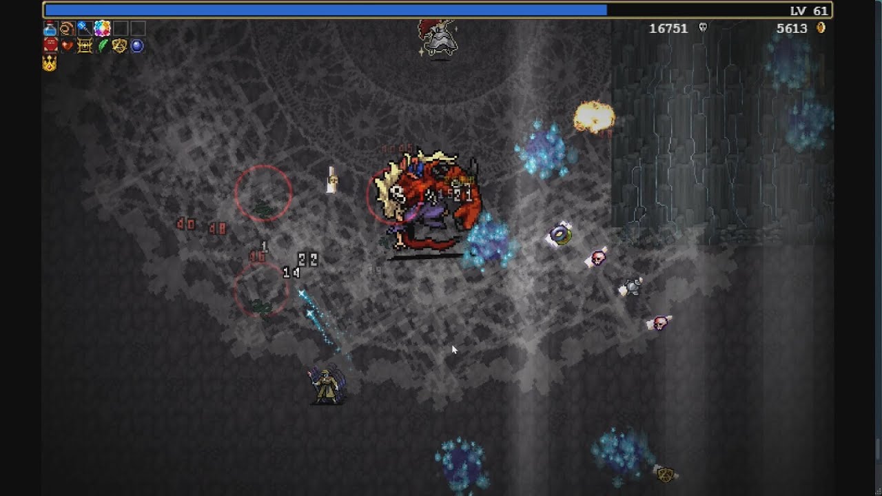Fighting the Je-Ne-Viv Boss in Abyss Foscari | Vampire Survivors