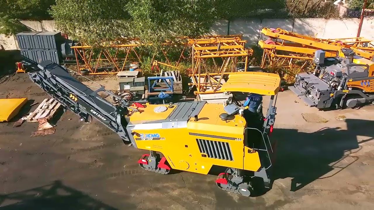 Видеообзор дорожной фрезы среднего класса XCMG XM1205F