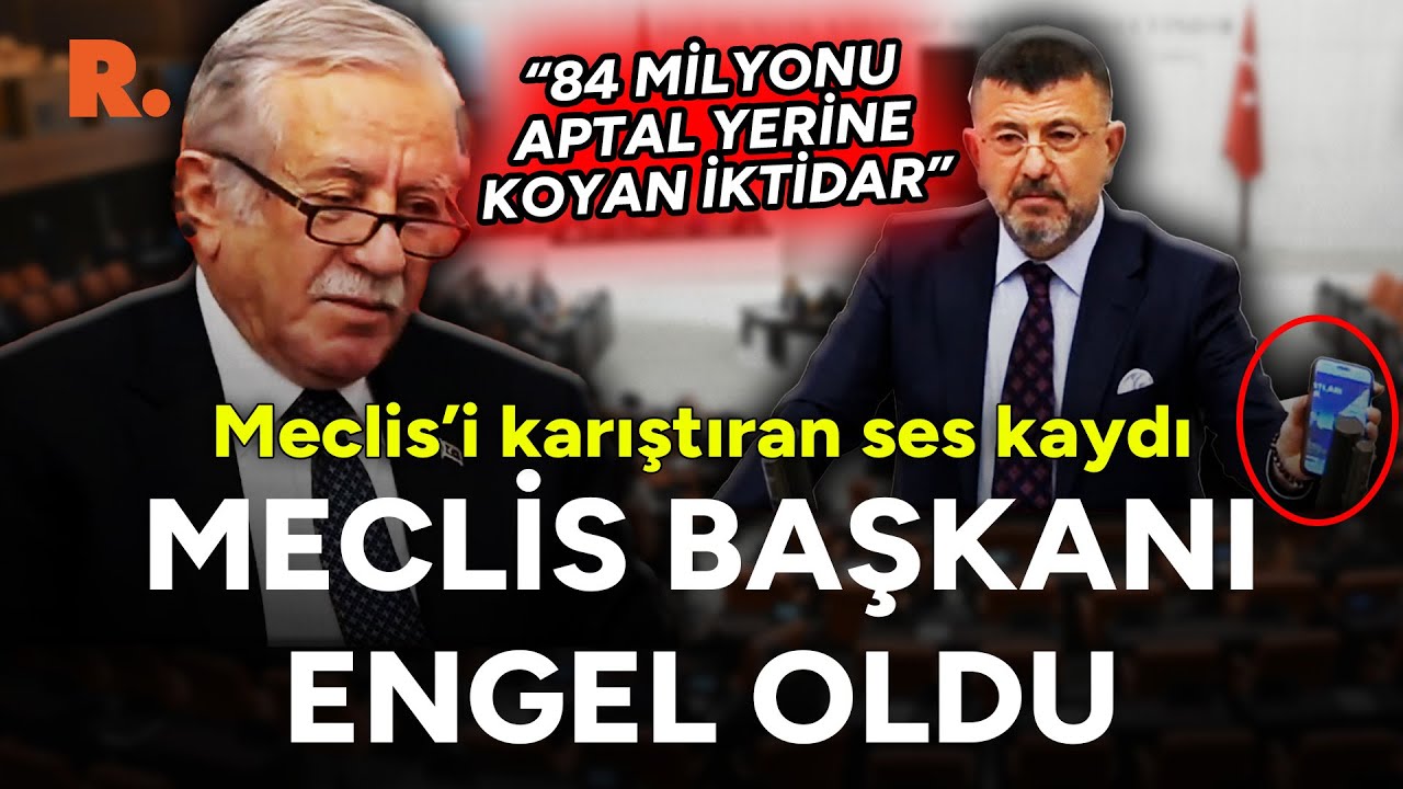 Veli Ağbaba Erdoğan'ı dinletti, Meclis Başkanı engel oldu