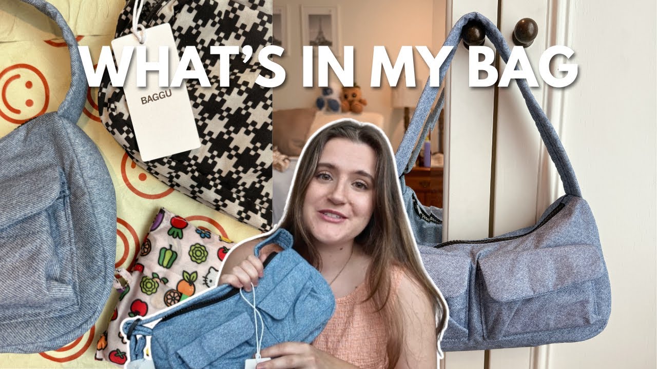 WHATS IN MY EVERYDAY BAG 👜 Baggu Spring Collection Haul