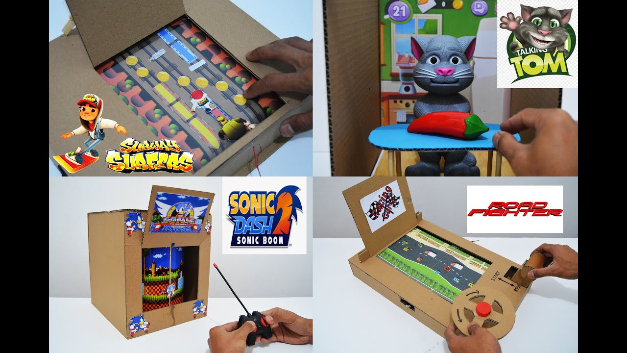 MENGAGUMKAN! 5 GAME ANDROID YANG BISA KALIAN BUAT DARI KARDUS-Video Kompilasi