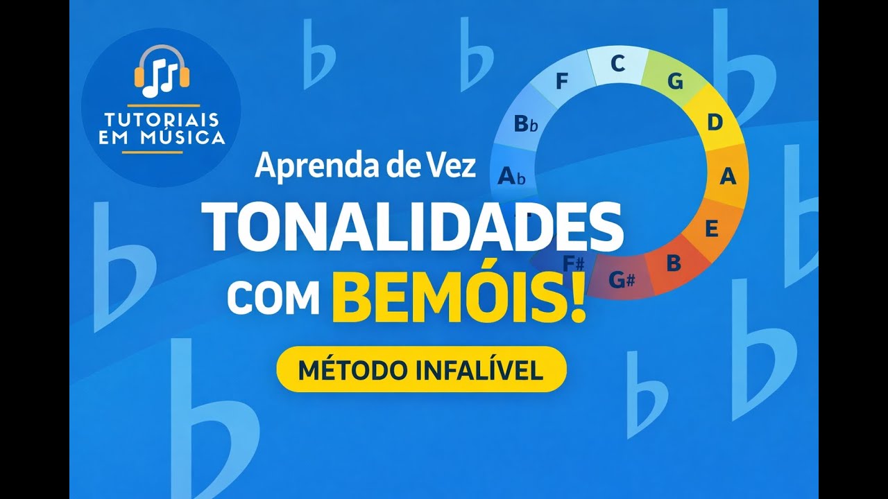 Aprenda de Vez as Tonalidades com Bemóis! (Método Infalível)