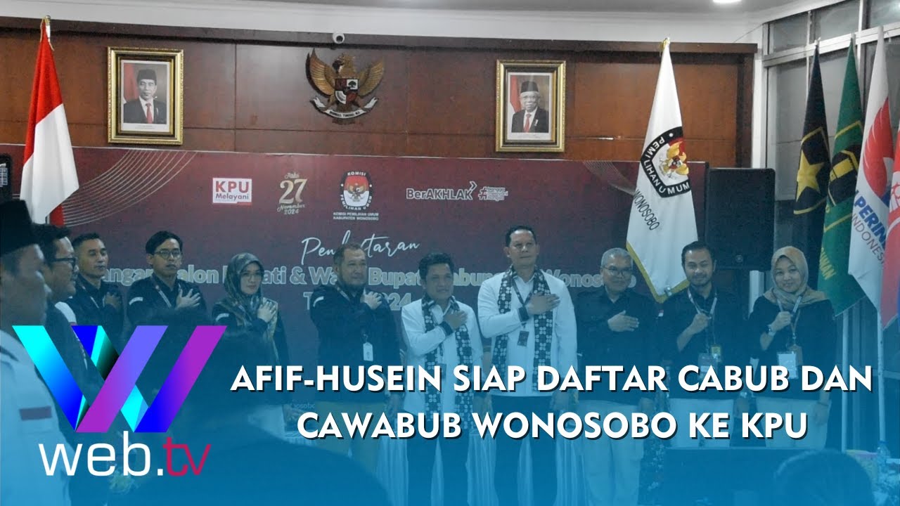 Warta Daerah | Afif-Husein Siap Daftar Cabup dan Cawabup Wonosobo ke KPU