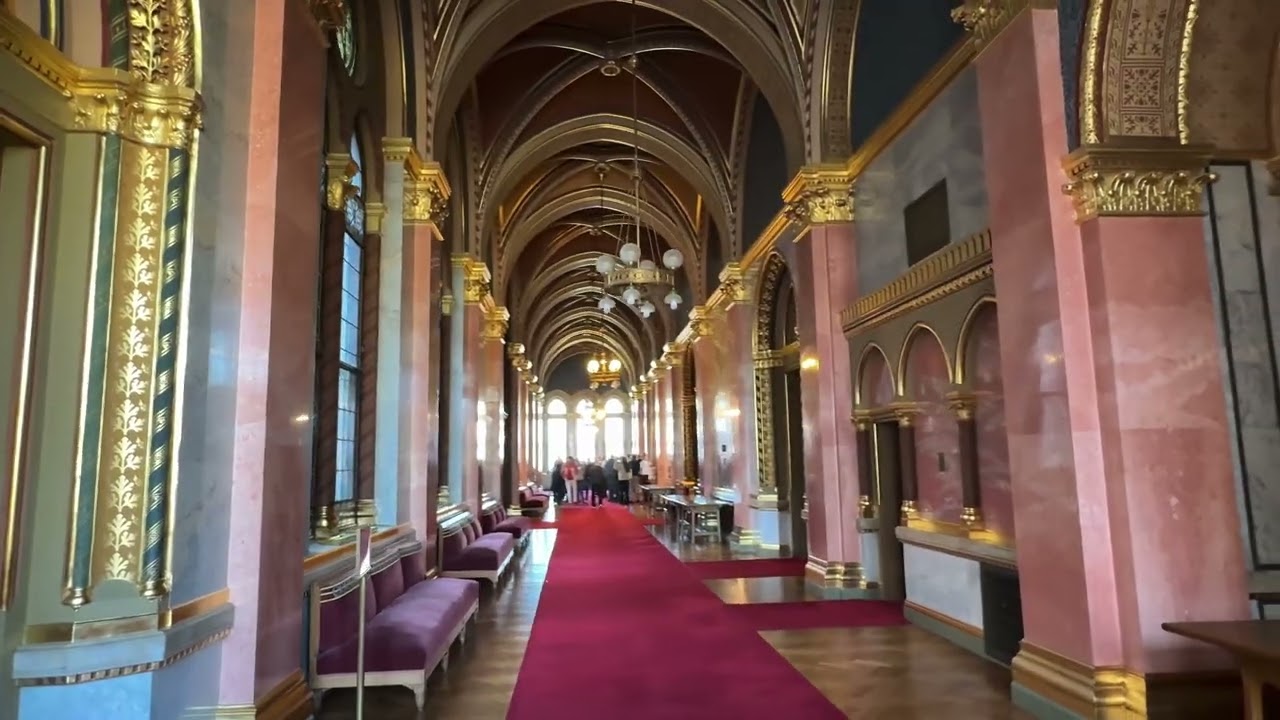 Inside Budapest's Parliament Building