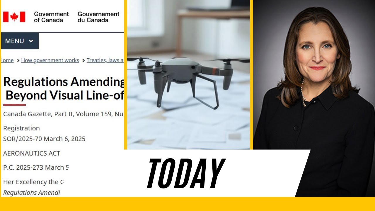 Canada Drone Law 2025 Micro Drones And BVLOS Changes And Reactions