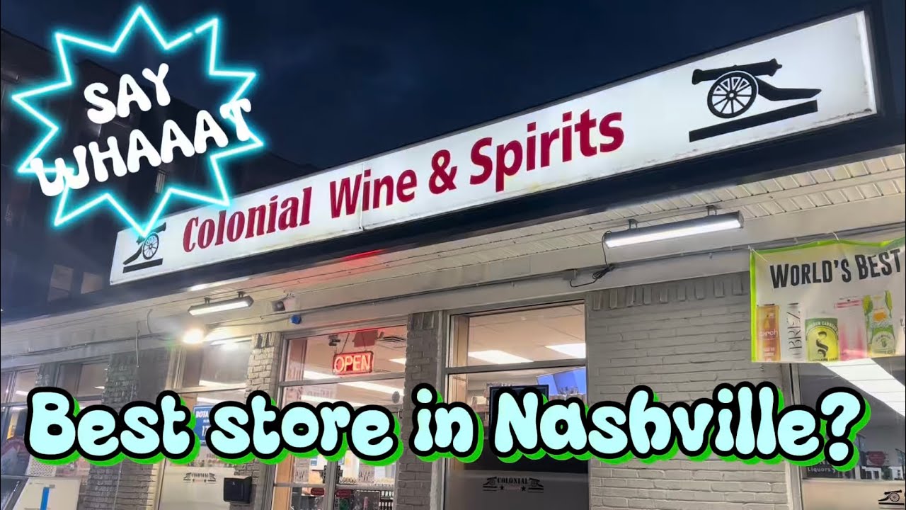 Быстрая охота за бурбоном в Colonial Wine & Spirits в Нэшвилле, лучший магазин в Нэшвилле?!?