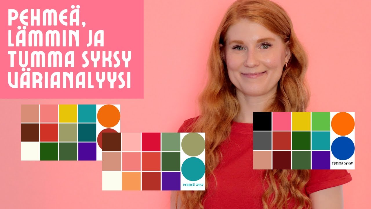 Pehmeä syksy, lämmin syksy ja tumma syksy // Värianalyysi ~ Nina Jasmin
