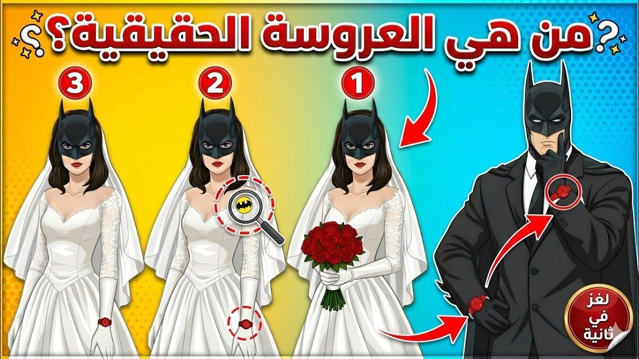 الغاز للاذكياء فقط - 10 الغاز عجز عن حلها 99٪ هل انت عبقري