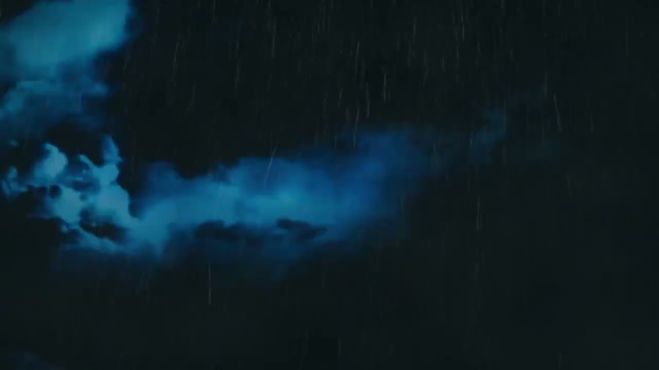 Amazing Rain and Thunderstorms in the Sky Make Your Sleep More Sound | Relaxing Asmr | Deep Sleep