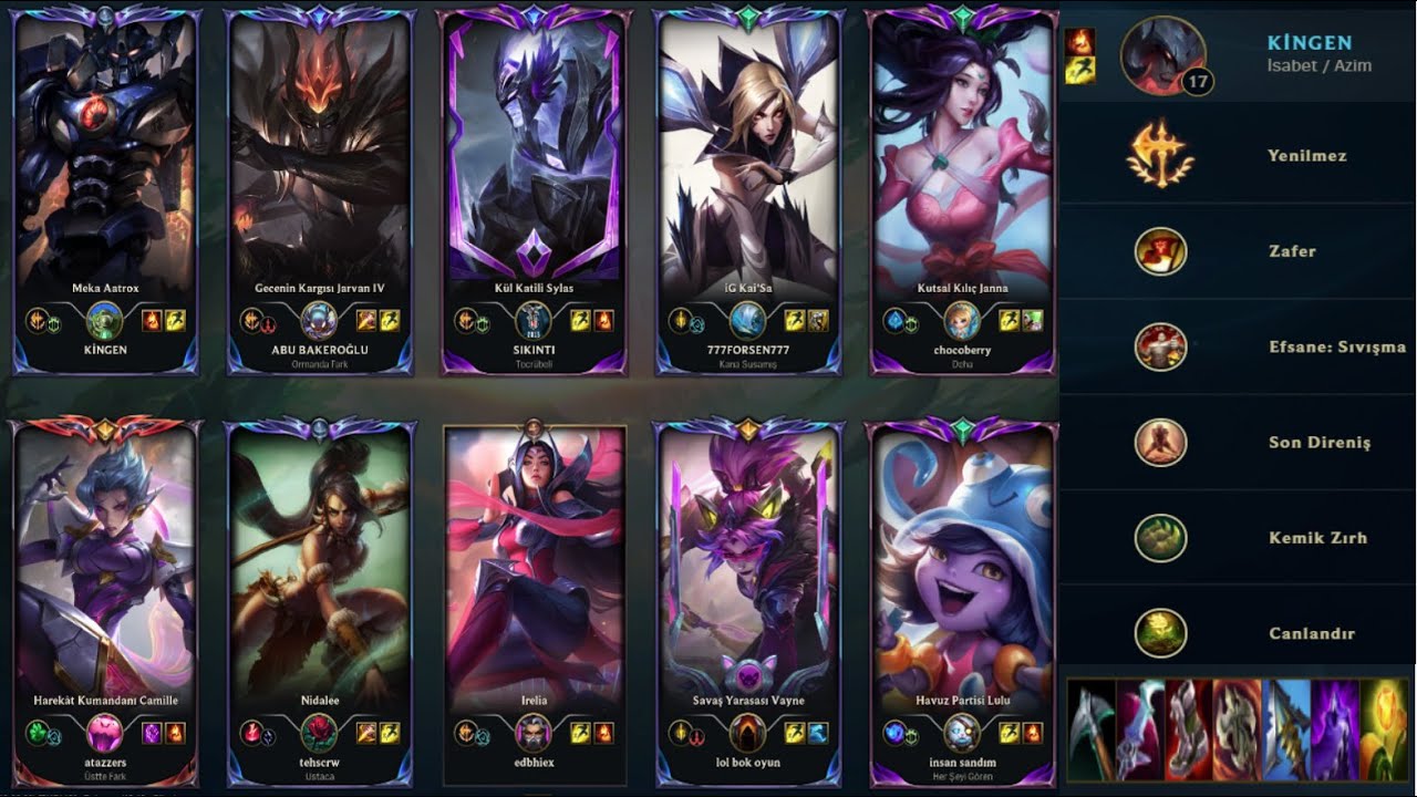LOL TR Aatrox 1. si Darkin Kılıcı ile geçmişin intikamını alabilecek mi?