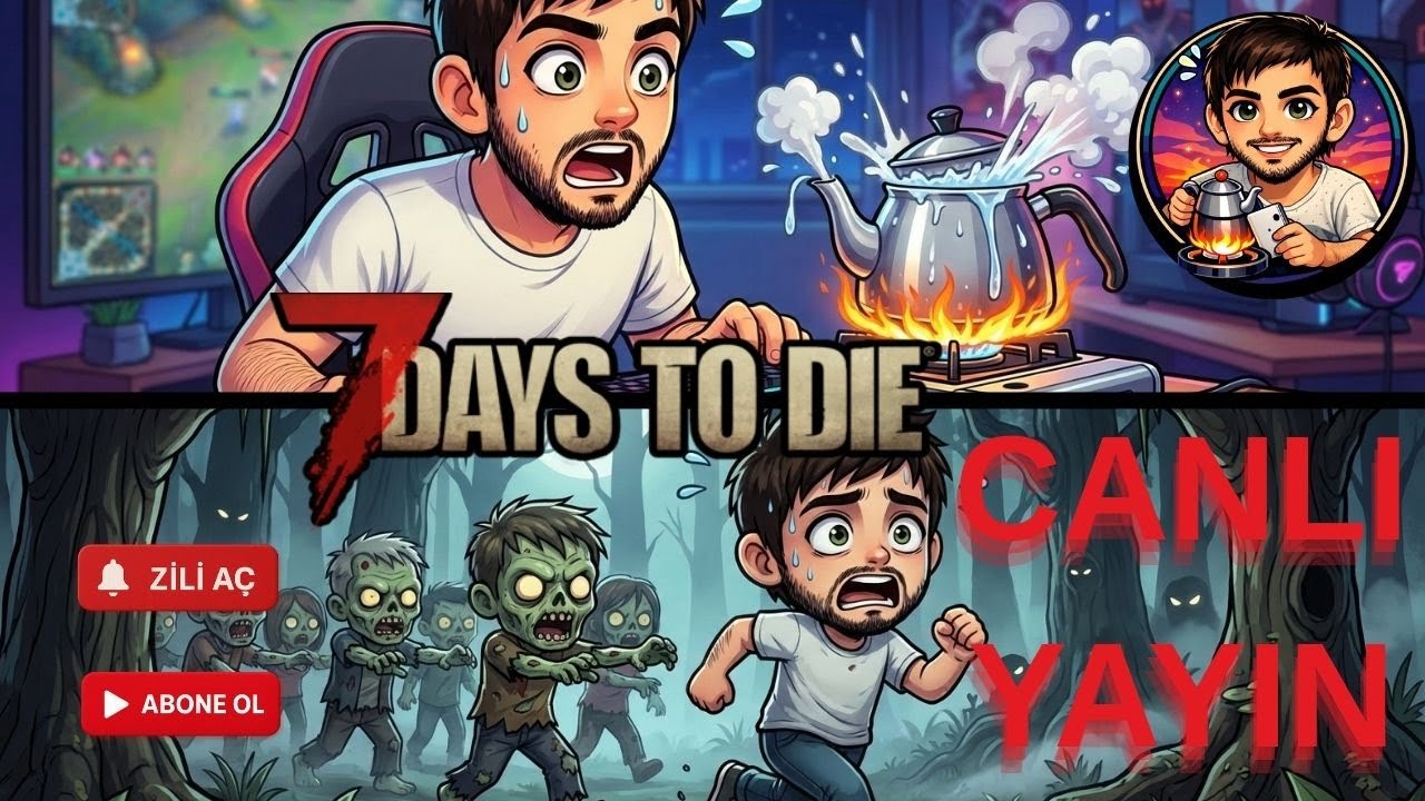 KANLI AY ve Final mi ? 7 Days to Die v2.5 District Zero MOD Canlı B.3