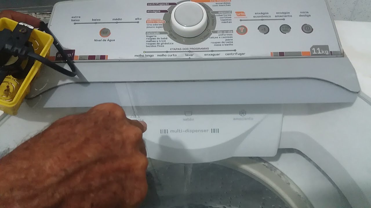 Como Fazer o Auto Teste da Máquina de Lavar Roupas Brastemp Ative11kg BWL11a