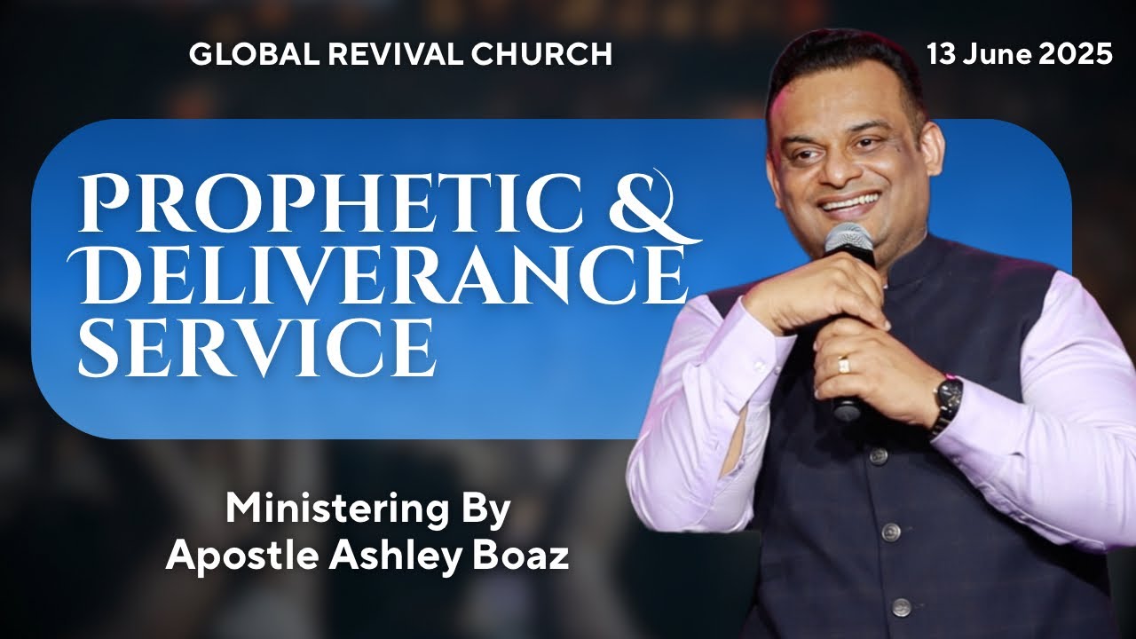 🛑 Live Prophetic & Deliverance Service | 13 / 06/ 2025 | Apostle Ashley Boaz #grctv