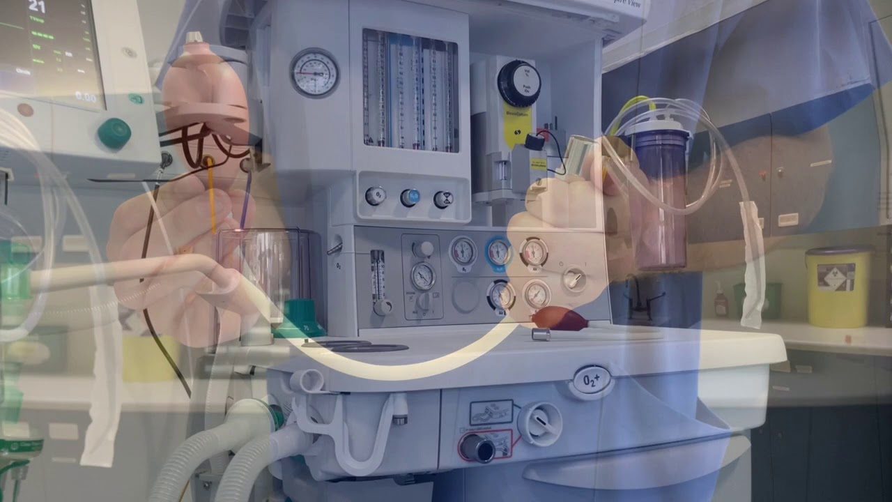 Anaesthetic machine check