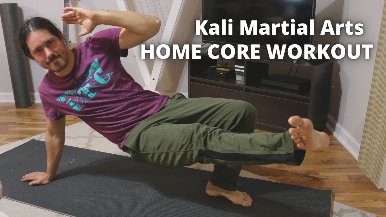 Fast and Effective Home CORE Strength Workout for Kali Martial Artists - AMAZING