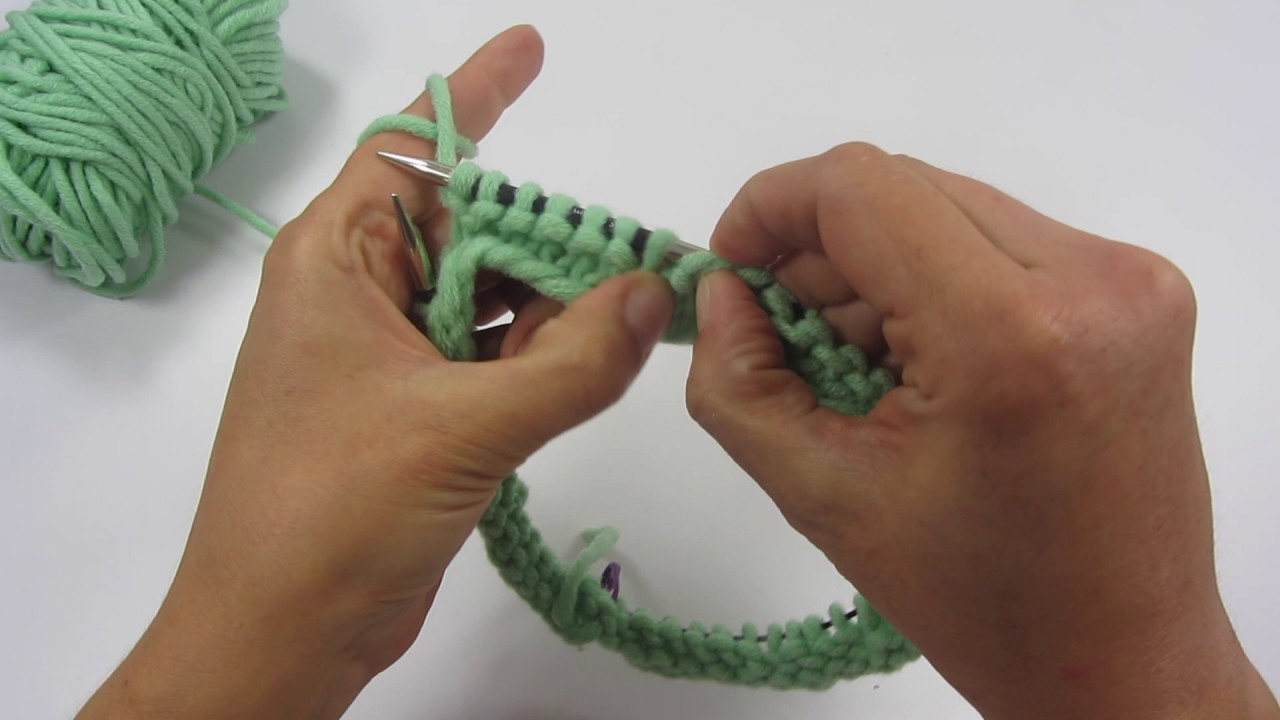 Stricken in Runden - Methoden - Western, Eastern und Combined Knitting