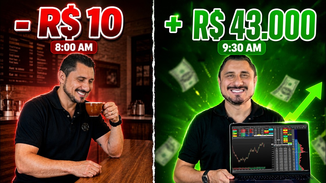R$ 43.000 EM UM DIA: Veja como o Mercado entregou as oportunidade hoje! | ANDR&Eacute; ANTUNES SCALPER