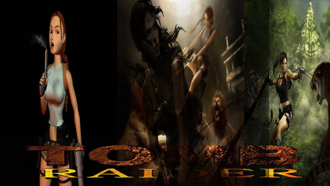 History of Tomb Raider Series(1996-2016)-Gameplay #20years