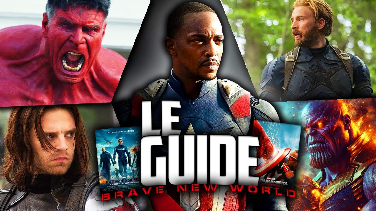 Le GUIDE avant CAPTAIN AMERICA BRAVE NEW WORLD ! Récap ULTIME !