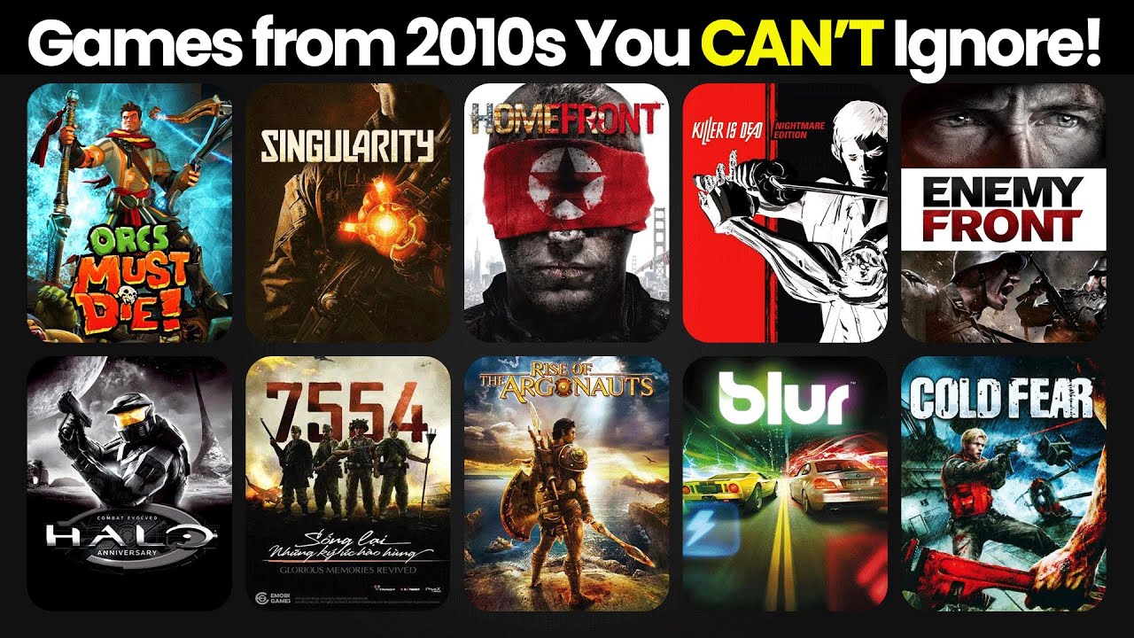 25 Old Games You Shouldn’t Miss on Low End PC, PS3 & Xbox 360
