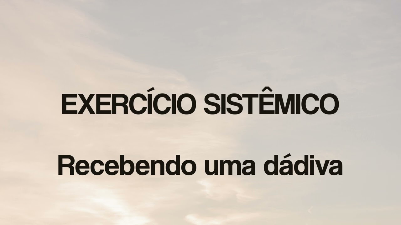 Exercício Recebendo uma dádiva