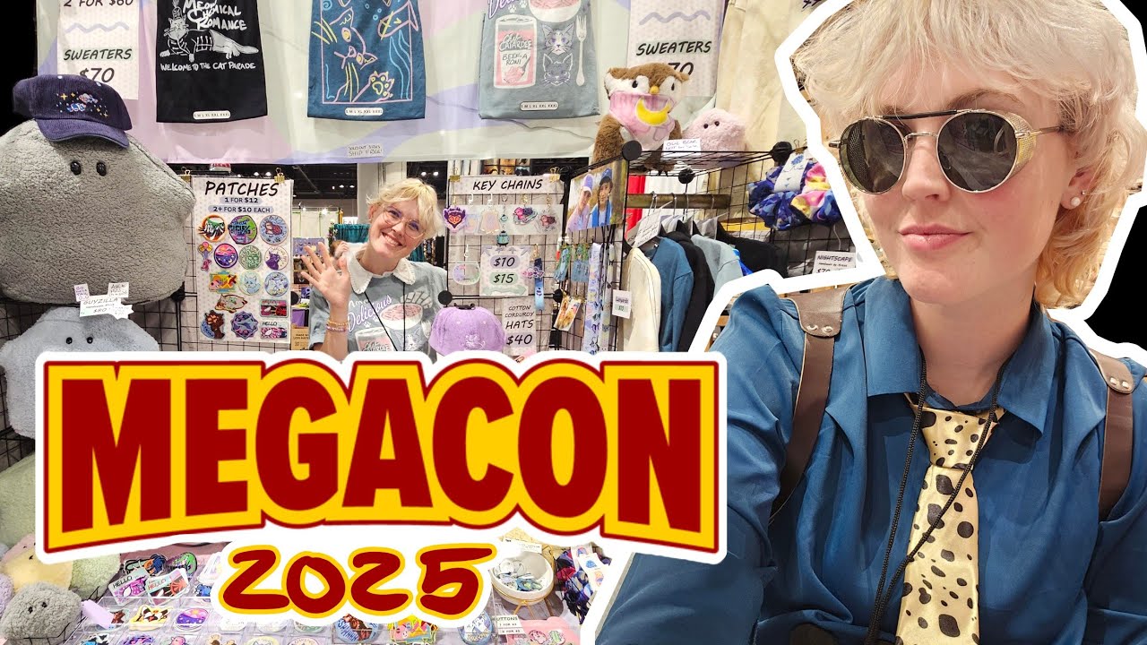 The MEGACON Artist Alley Experience| Second Highest Earning Con | Feb 2025 Vlog