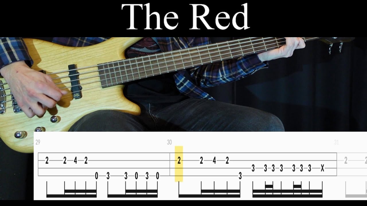 The Red (Chevelle) - Bass Cover (With Tabs) by Leo Düzey