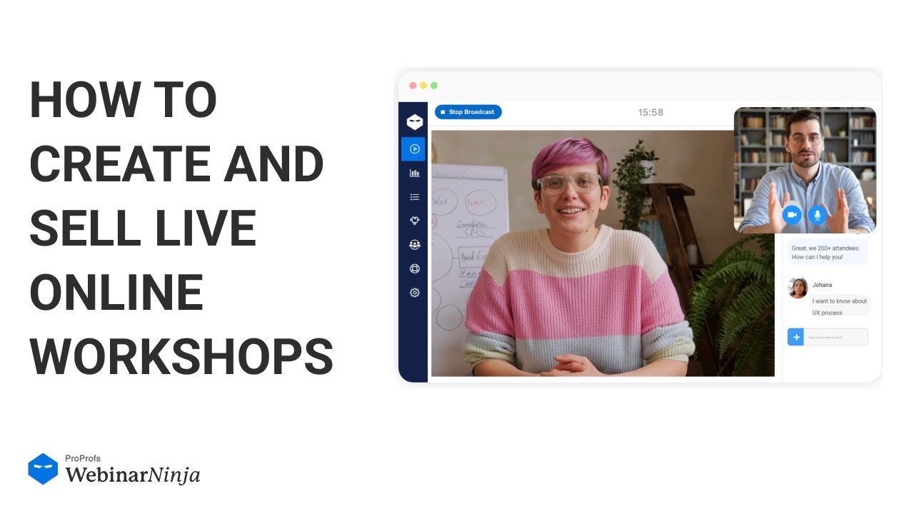 How to Create & Sell Live Online Workshops