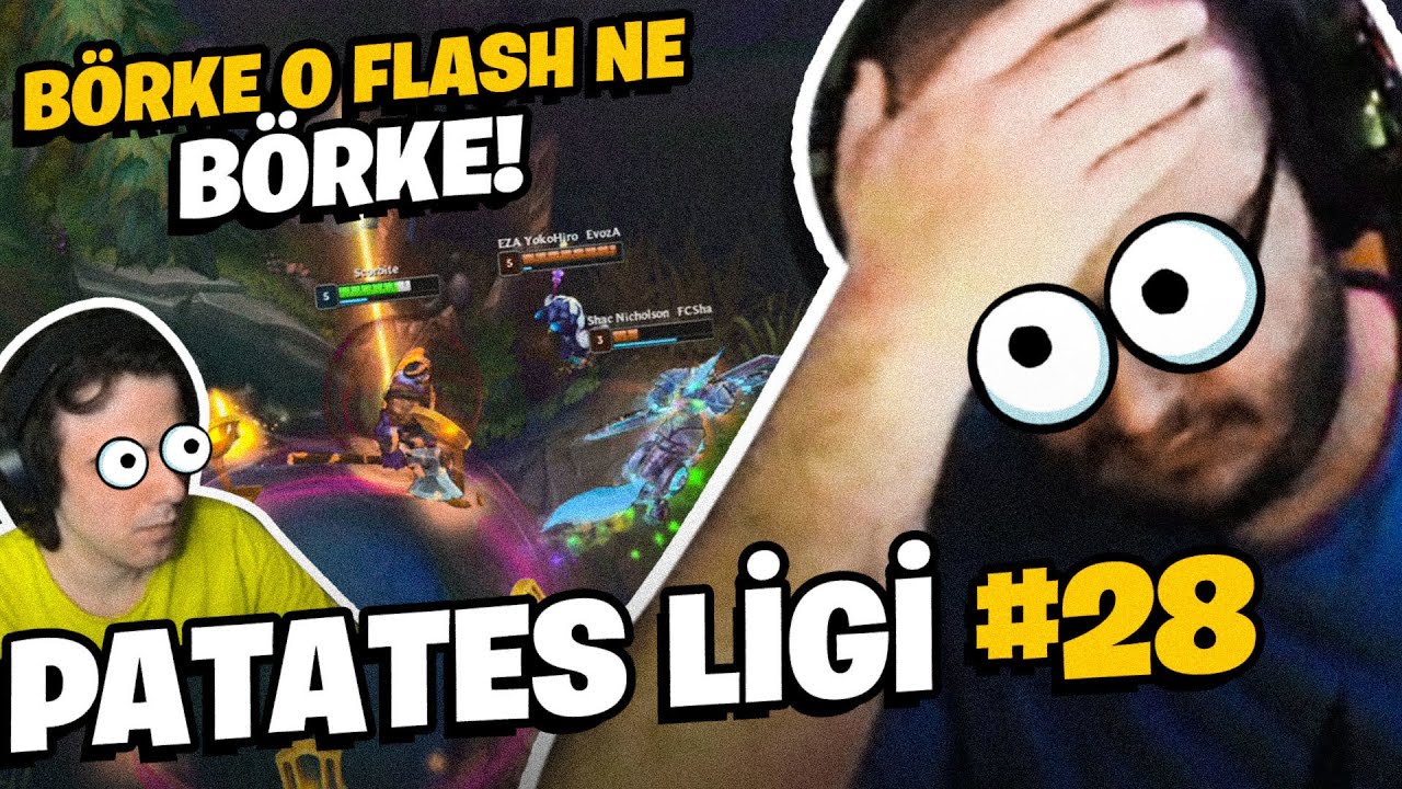 BUNLAR NASIL FLASHLAR?! | PATATES LİGİ #28 | THEOKOLES