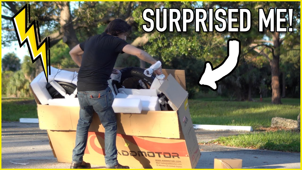 Surprisingly FUN e-bike! Unboxing AddMotor M-81 fat tire cargo e-bike