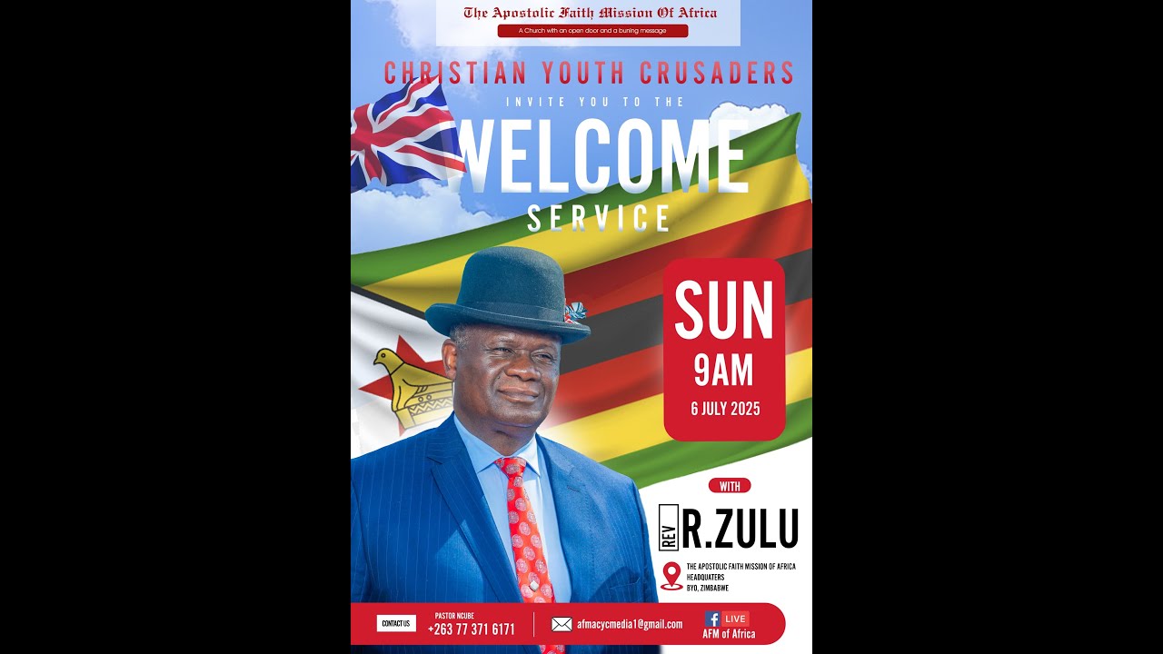 WELCOME REV R ZULU