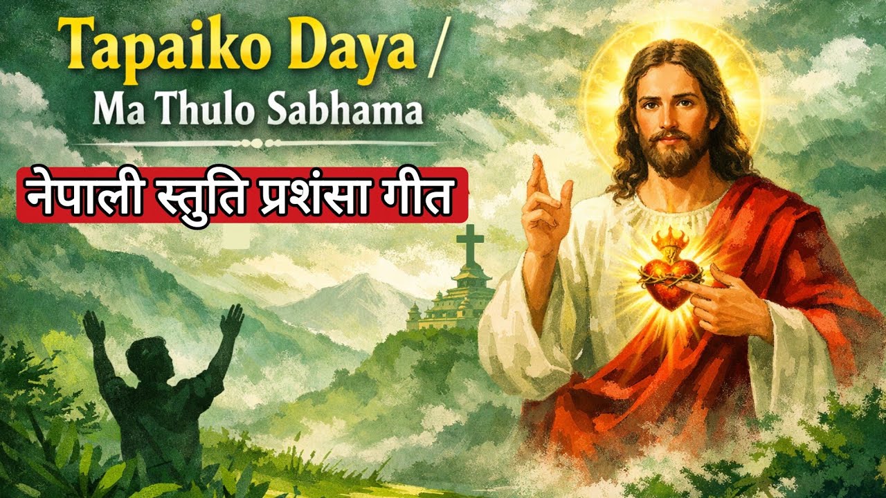 Tapaiko daya/Ma Thulo Sabhama / Nepali Istuti Prasamsa Christian Song 