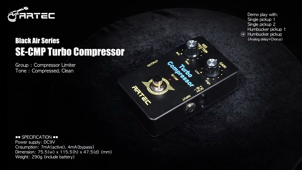 [SE-CMP] Turbo Compressor (with Demo Plays)