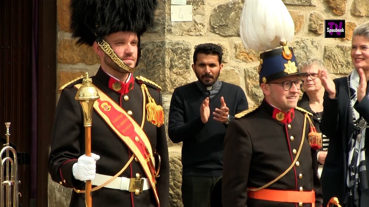 Ceremoniële overdracht Tambour-Maître Schutterij St. Laurentius Spaubeek
