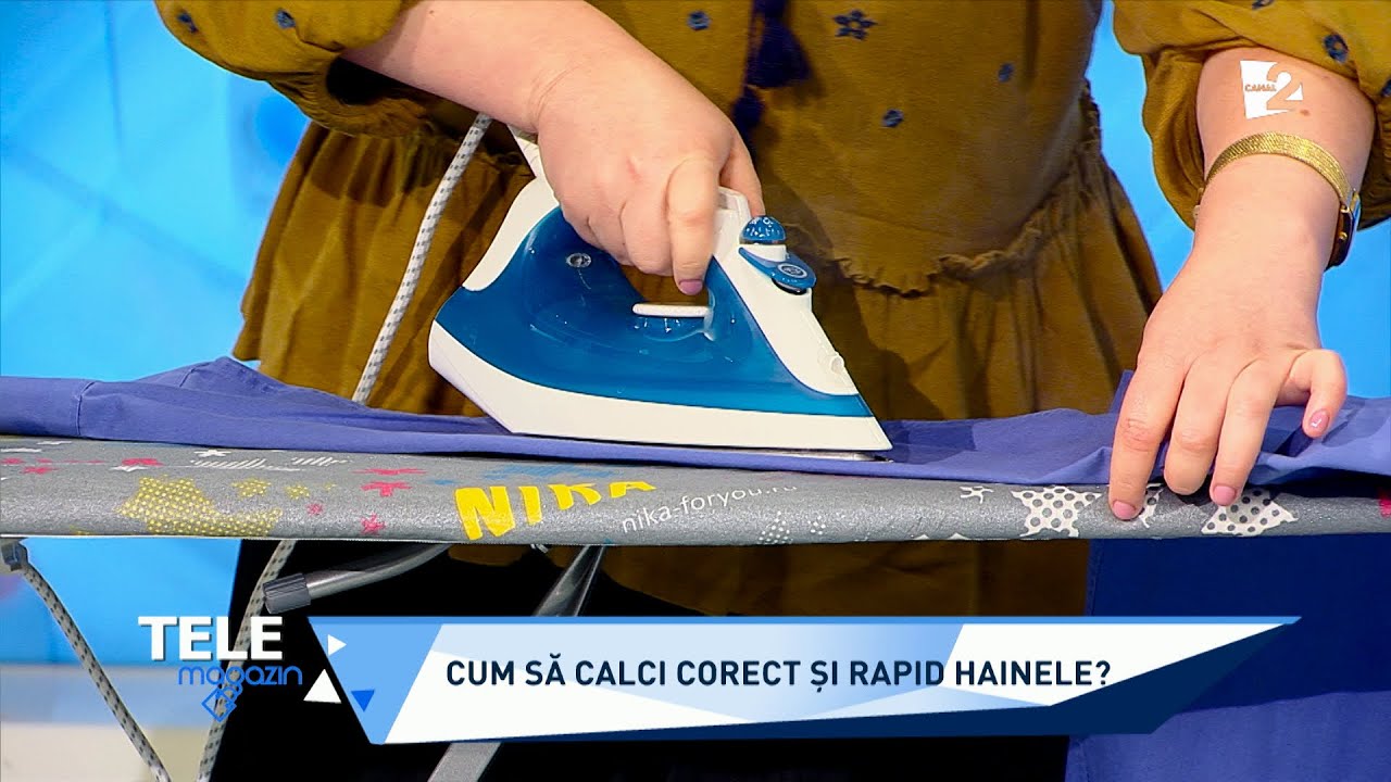Reguli pentru călcarea hainelor. Cum călcăm corect cămăşile şi pantalonii la dungă