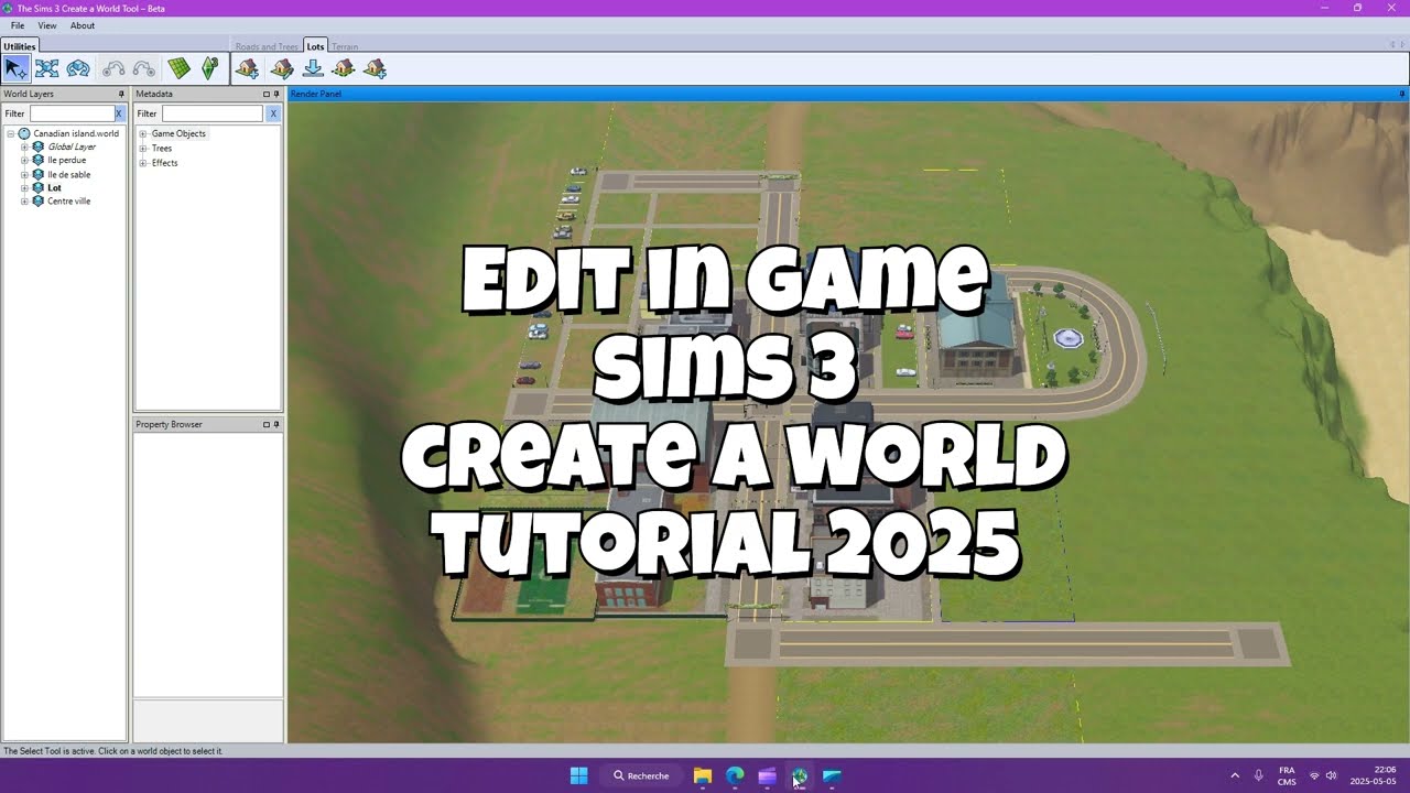 TUTORIAL 2025 | Fixing Edit In Game in Create a World &ndash; The Sims 3 (ENGLISH)