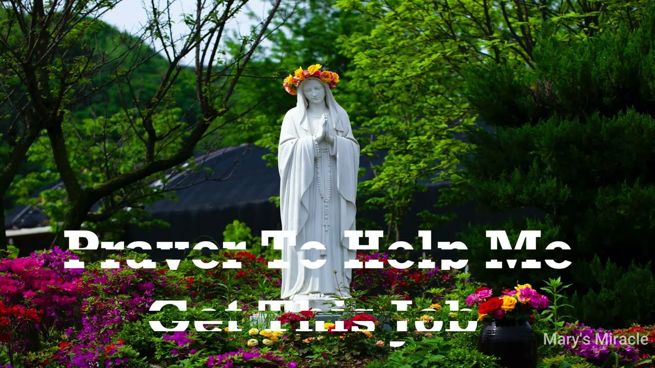 Prayer to Seek Mary's Intercession for Employment