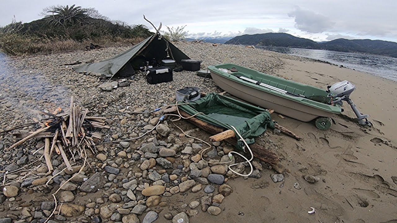 離島で釣りして野天風呂に入って海に潜ってみたよ！