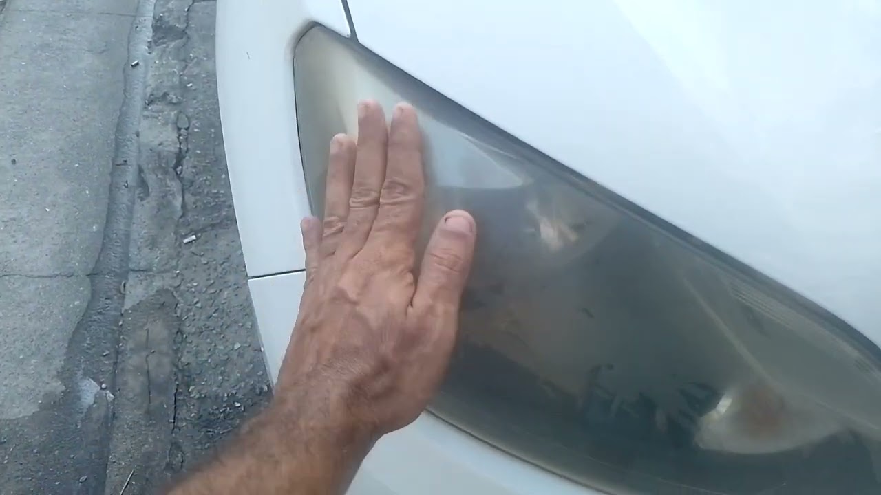 Retirar amarelado do farol do veículo sem esforço. @Garagemdasreliquias4125 