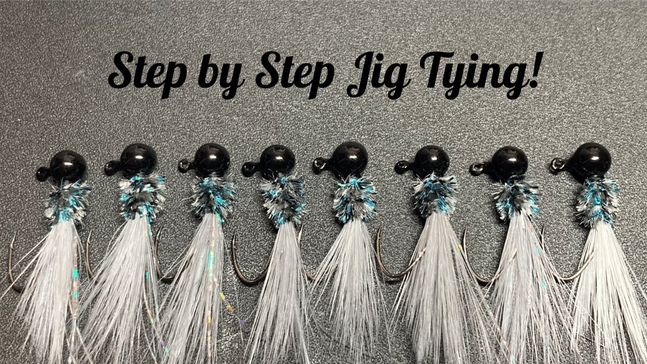 Step by Step How to Tie Jigs | DIY Hand Tied Crappie Jigs