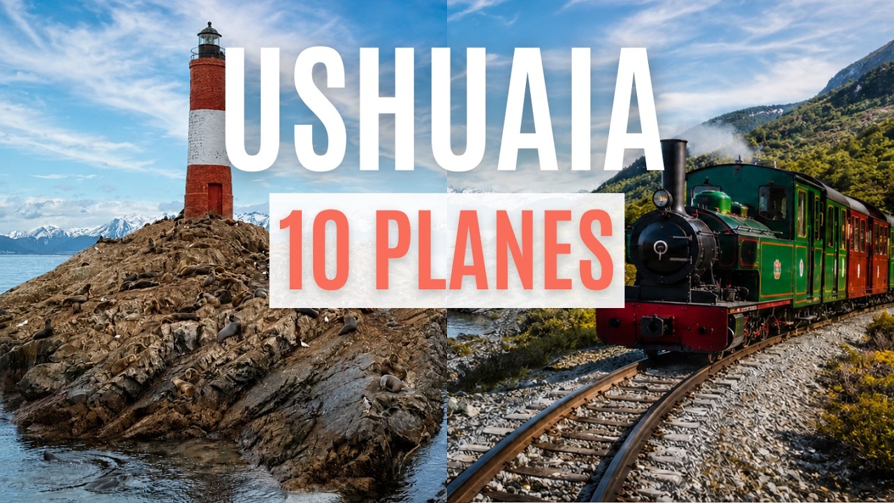USHUAIA: 10 lugares IMPERDIBLES en el fin del mundo 2026 🌍❄️